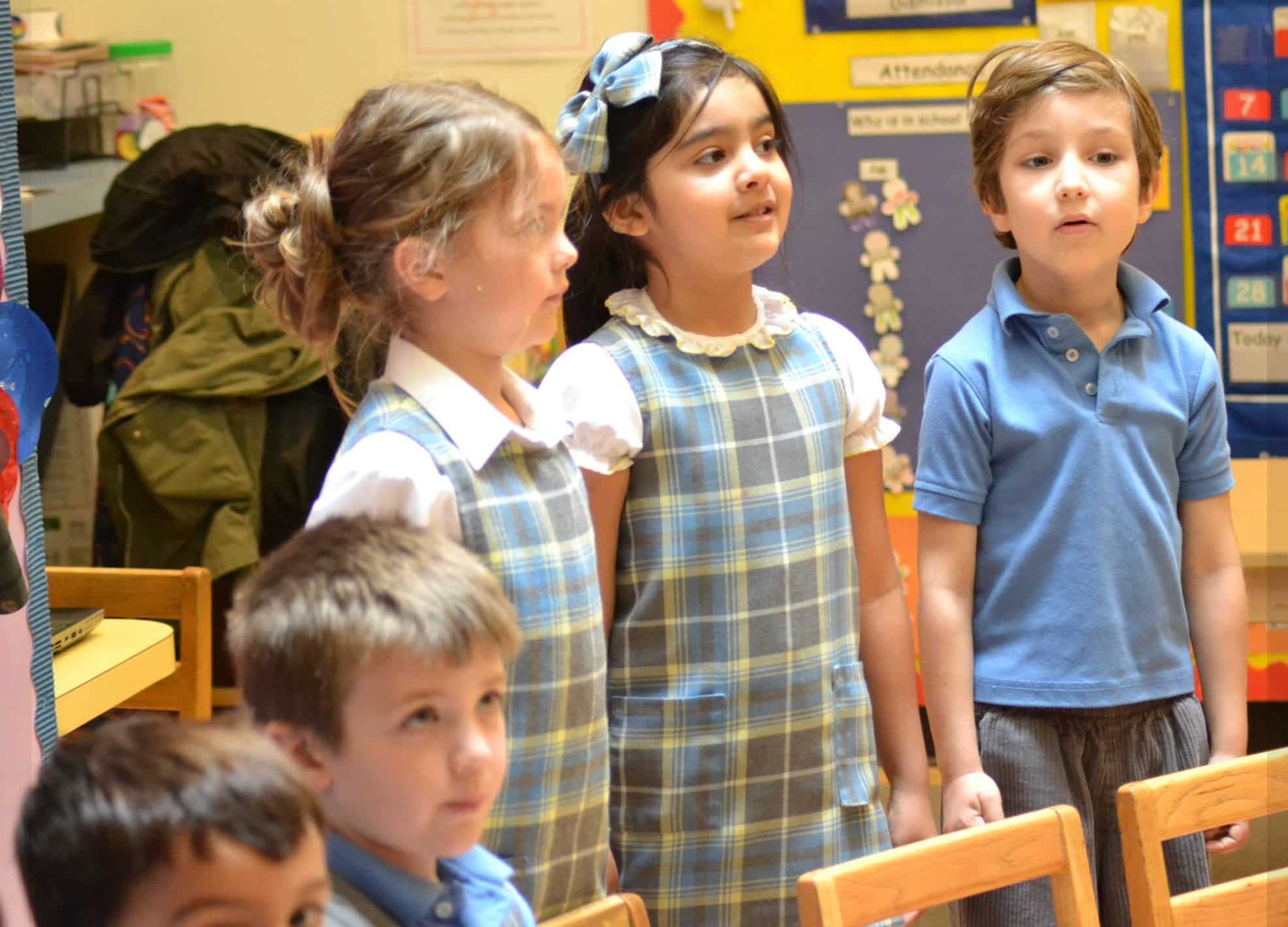 Children in the classroom